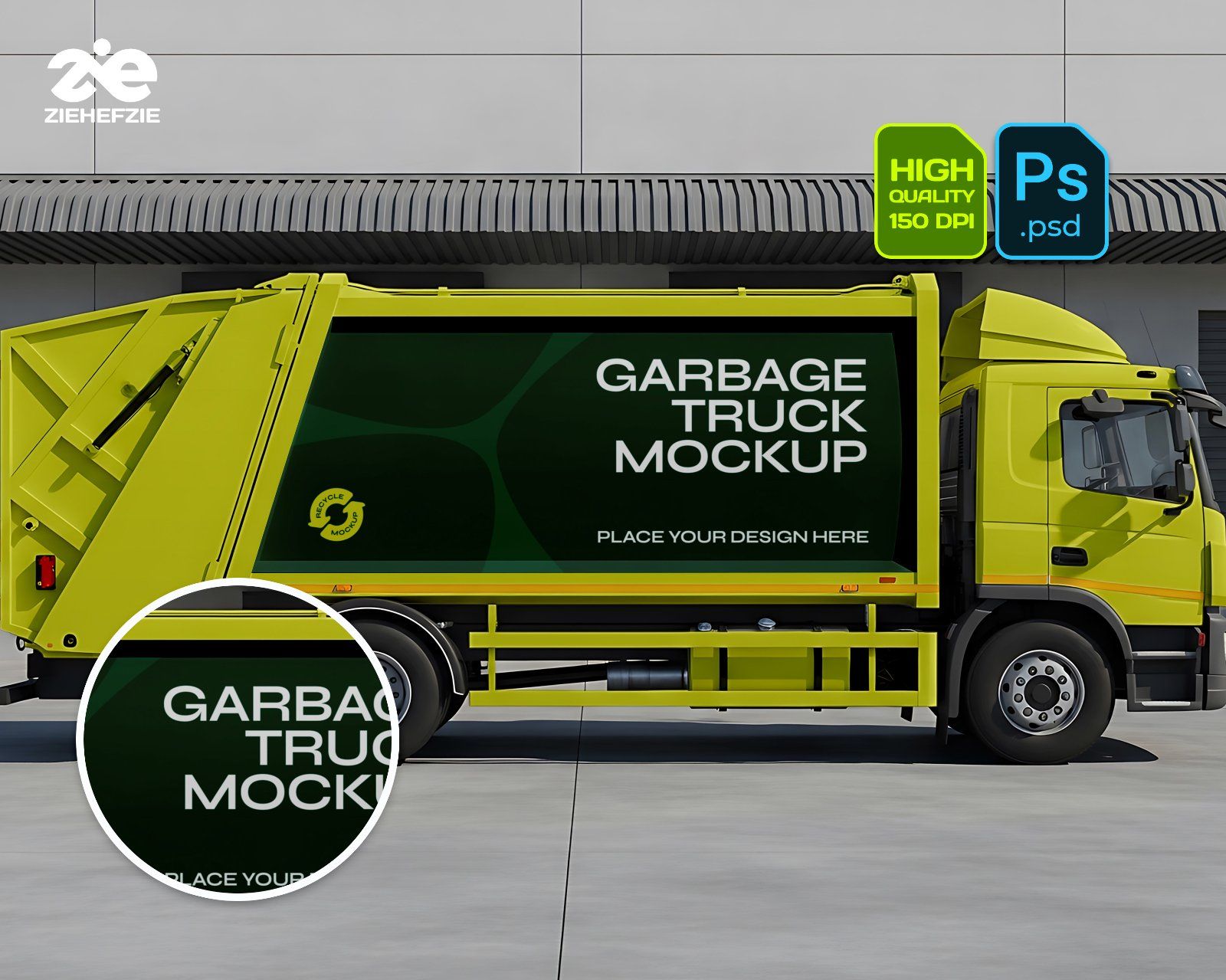 Premium Environmental Branding 15 PSD Mockups for Waste & Recycling Services — image 3