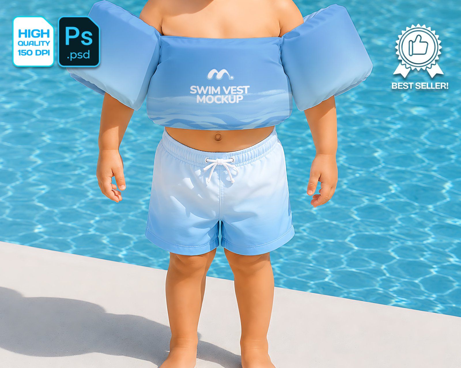 Premium Swimming Pool Mockup Bundle – 15 Aesthetic PSD Scenes for Swimwear, Resort & Aquatic Sports — image 3