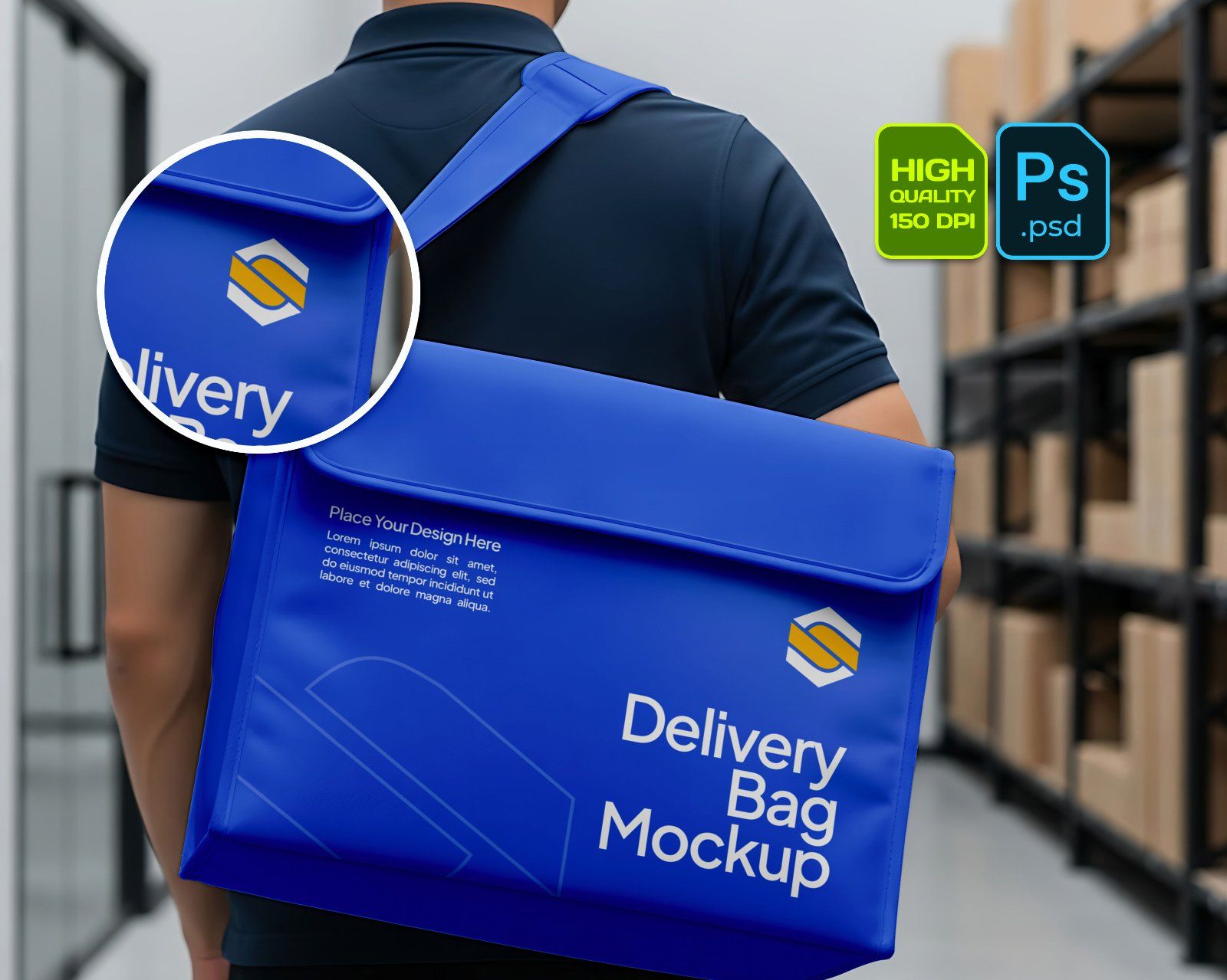 Online Store Mockup Bundle – 15 PSD Templates for E-Commerce & Delivery Branding — image 15