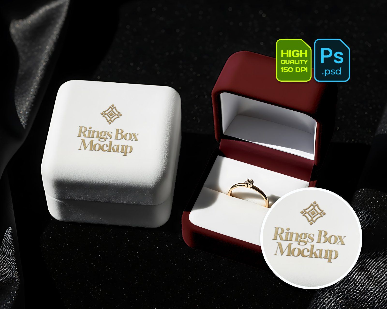 Jewelry Store Mockup Bundle – 15 PSD Templates for Luxury Branding — image 12