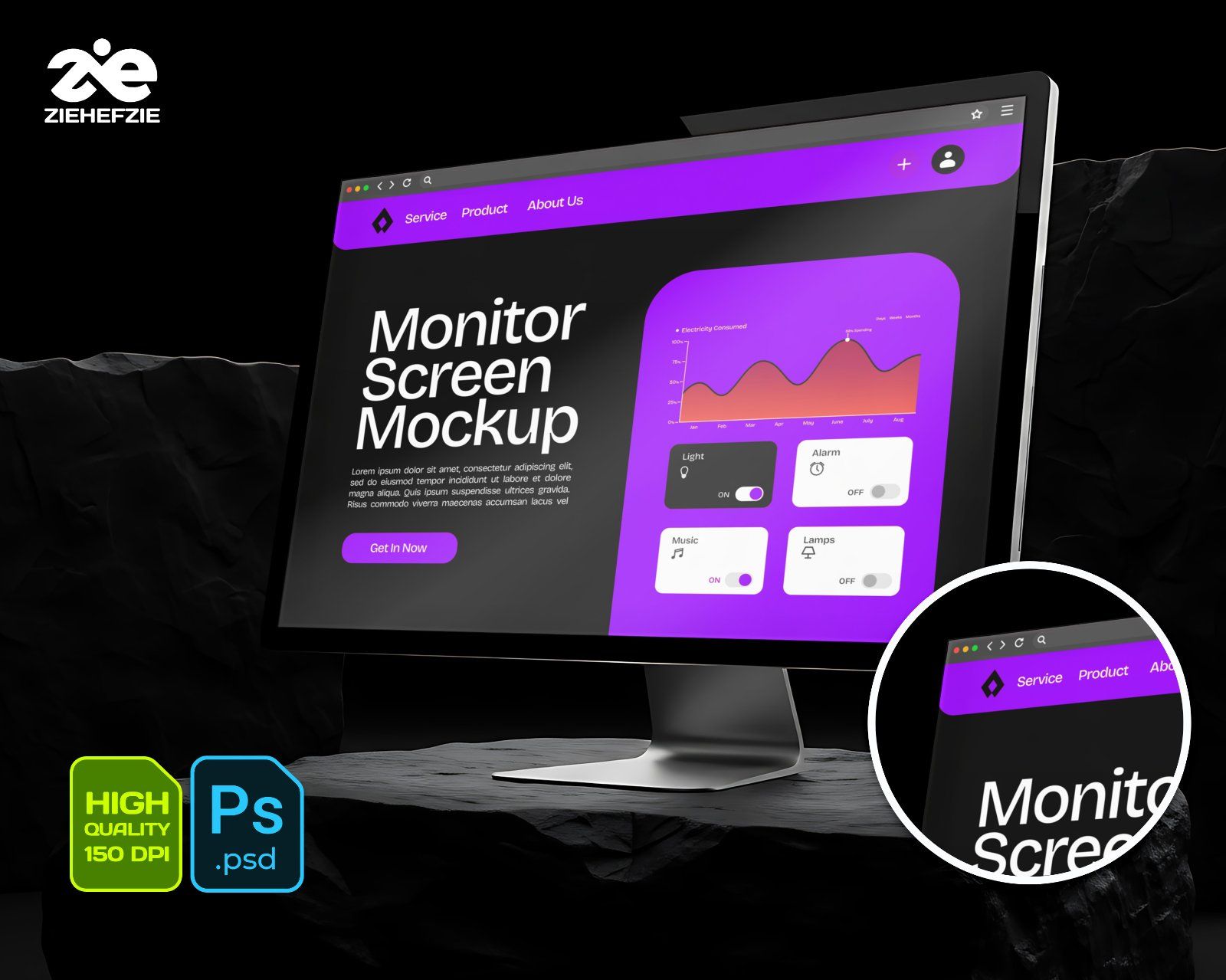 Stone Devices Mockup Bundle – 20 PSD Templates for Tech & UI Presentation Design — image 14