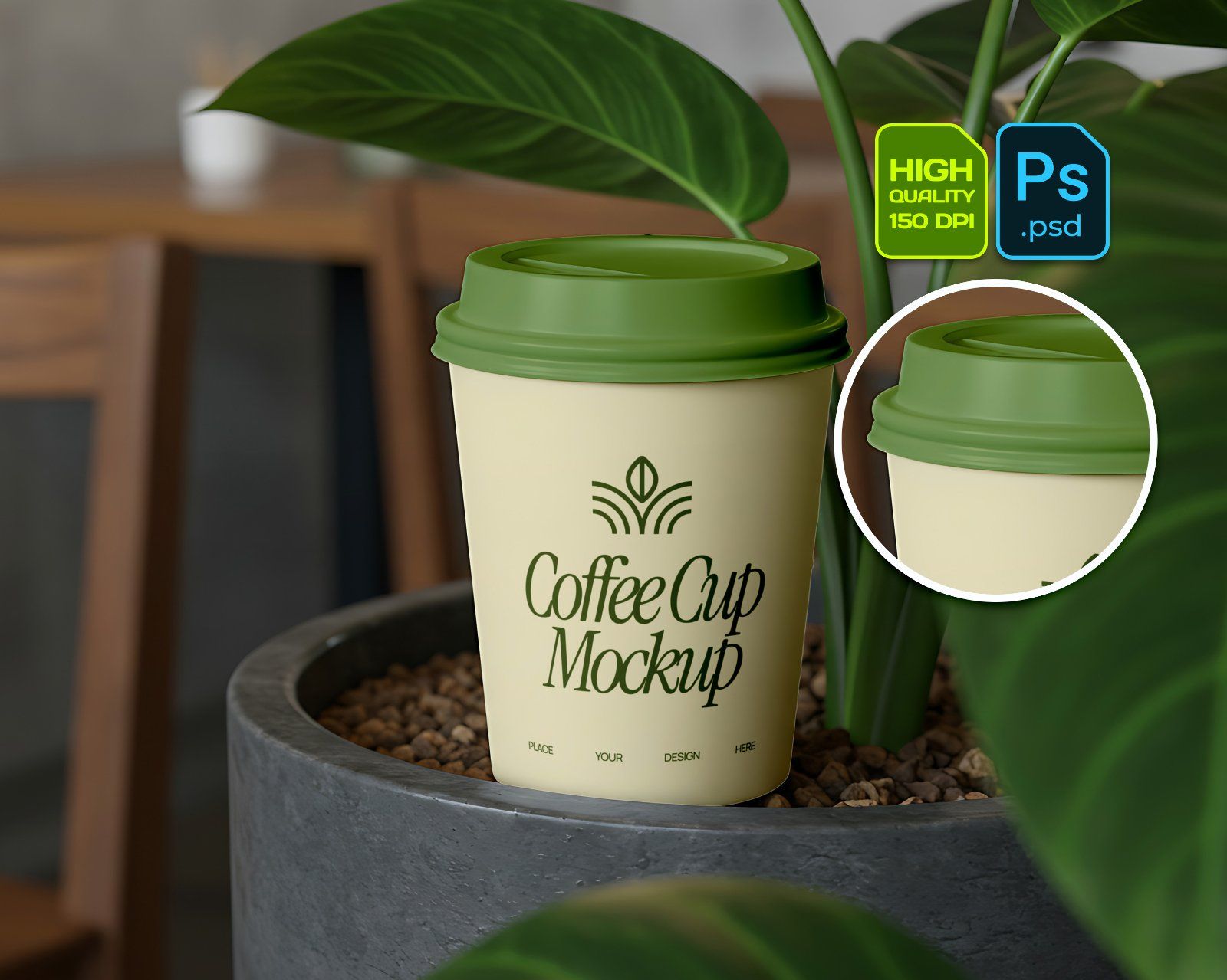 15 Premium Garden Cafe Mockup Collection — image 16