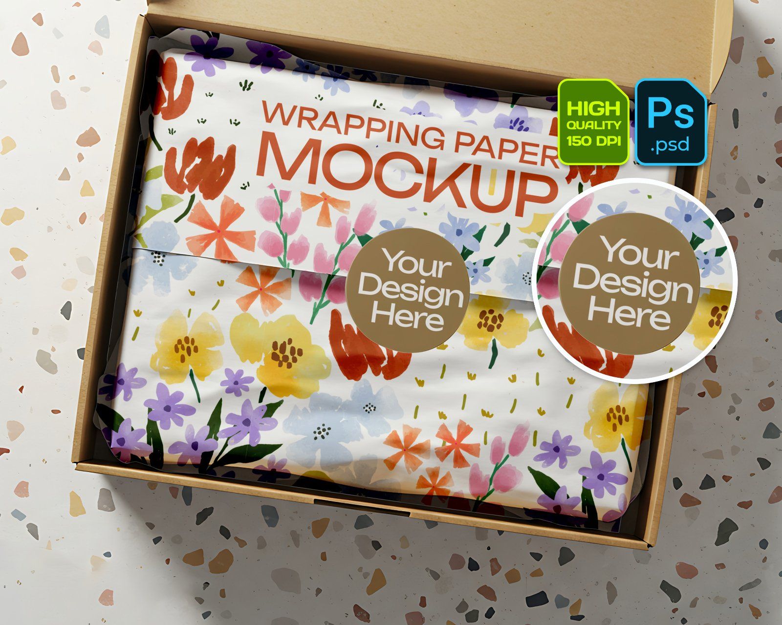 15 Premium Warpping Paper Mockup — image 13