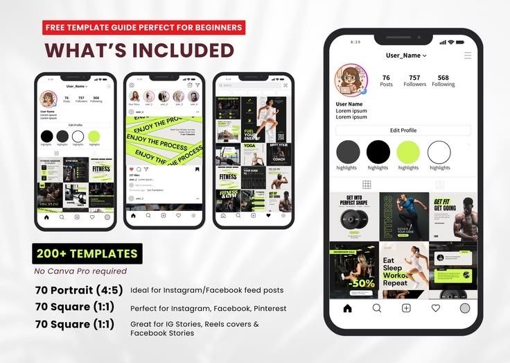 Structured Fitness Planner for Discipline, Consistency & Body Transformation — image 5