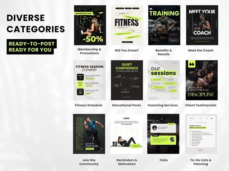 Structured Fitness Planner for Discipline, Consistency & Body Transformation — image 6