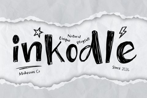 Inkodle – Playful Handwritten Font
