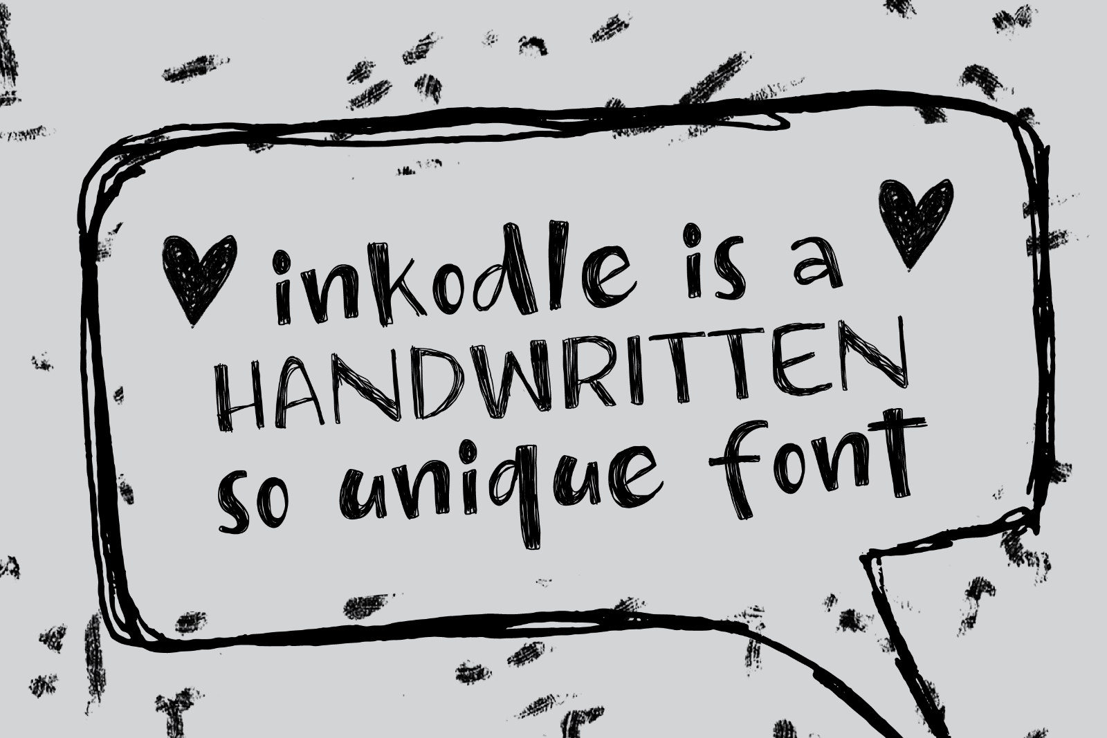 Inkodle – Playful Handwritten Font — image 3
