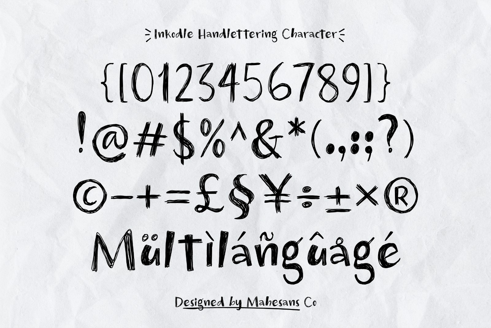 Inkodle – Playful Handwritten Font — image 7
