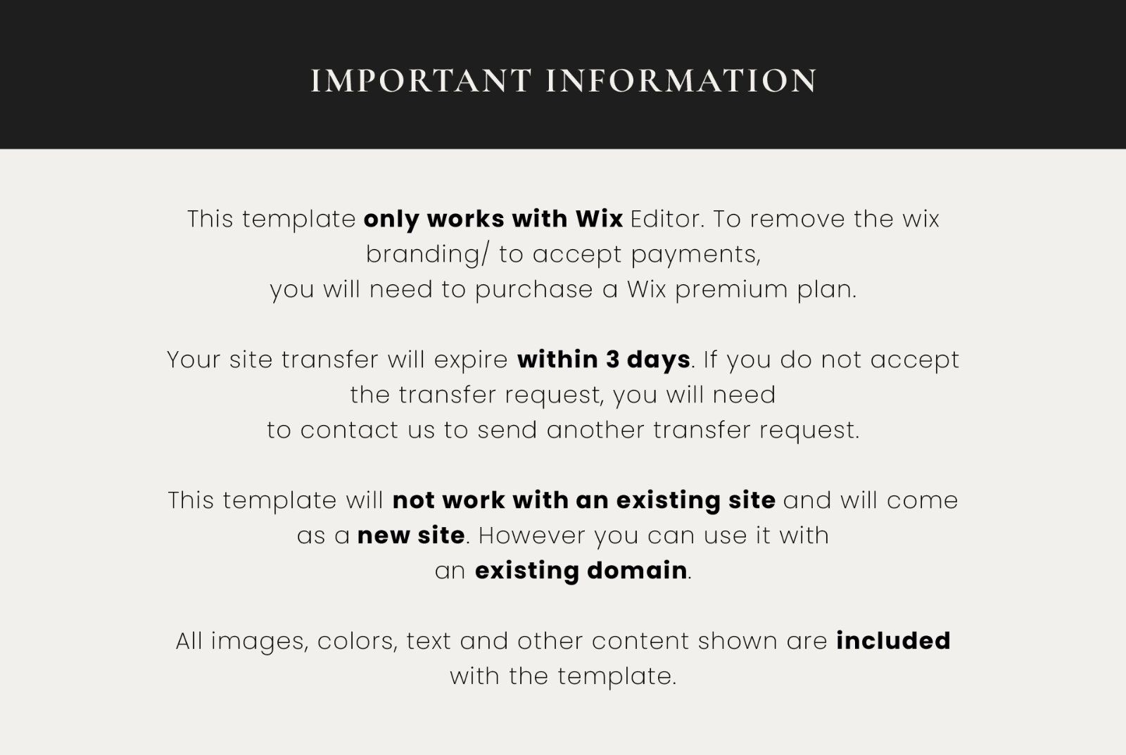 Wix Photography Website Template | Modern Photographer Portfolio — image 11