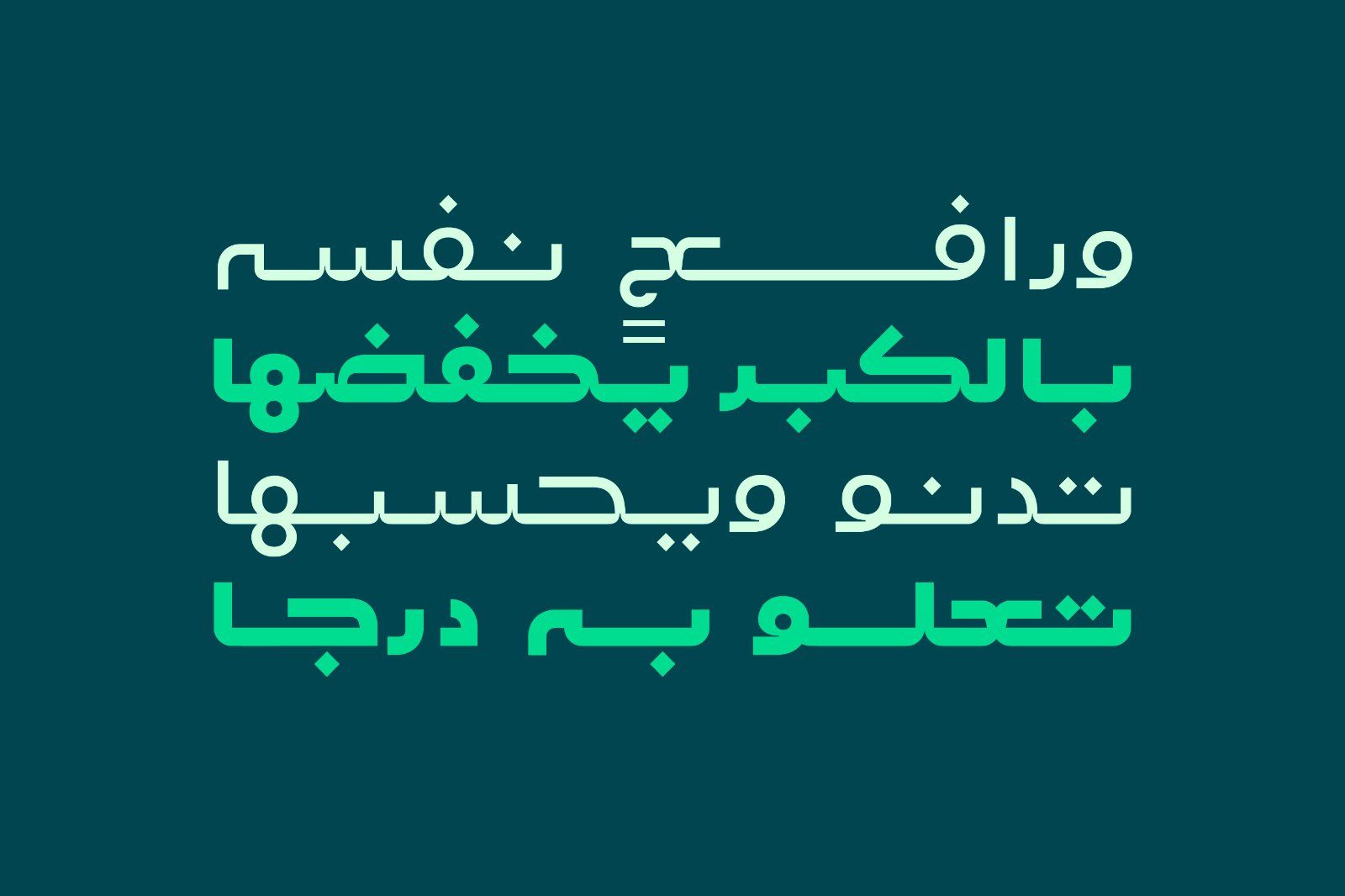 Lafet - Arabic Typeface — image 7