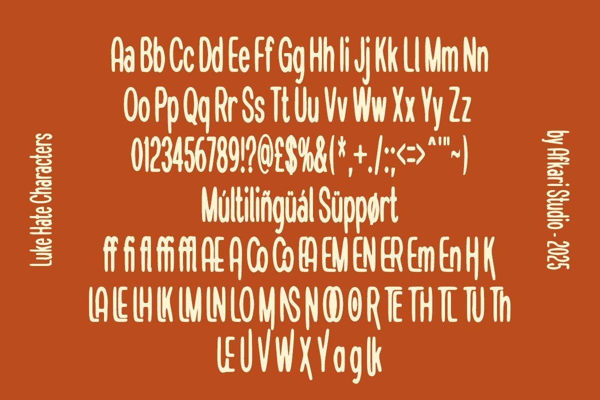 Luke Hate - Smooth Display Condensed Font — image 9