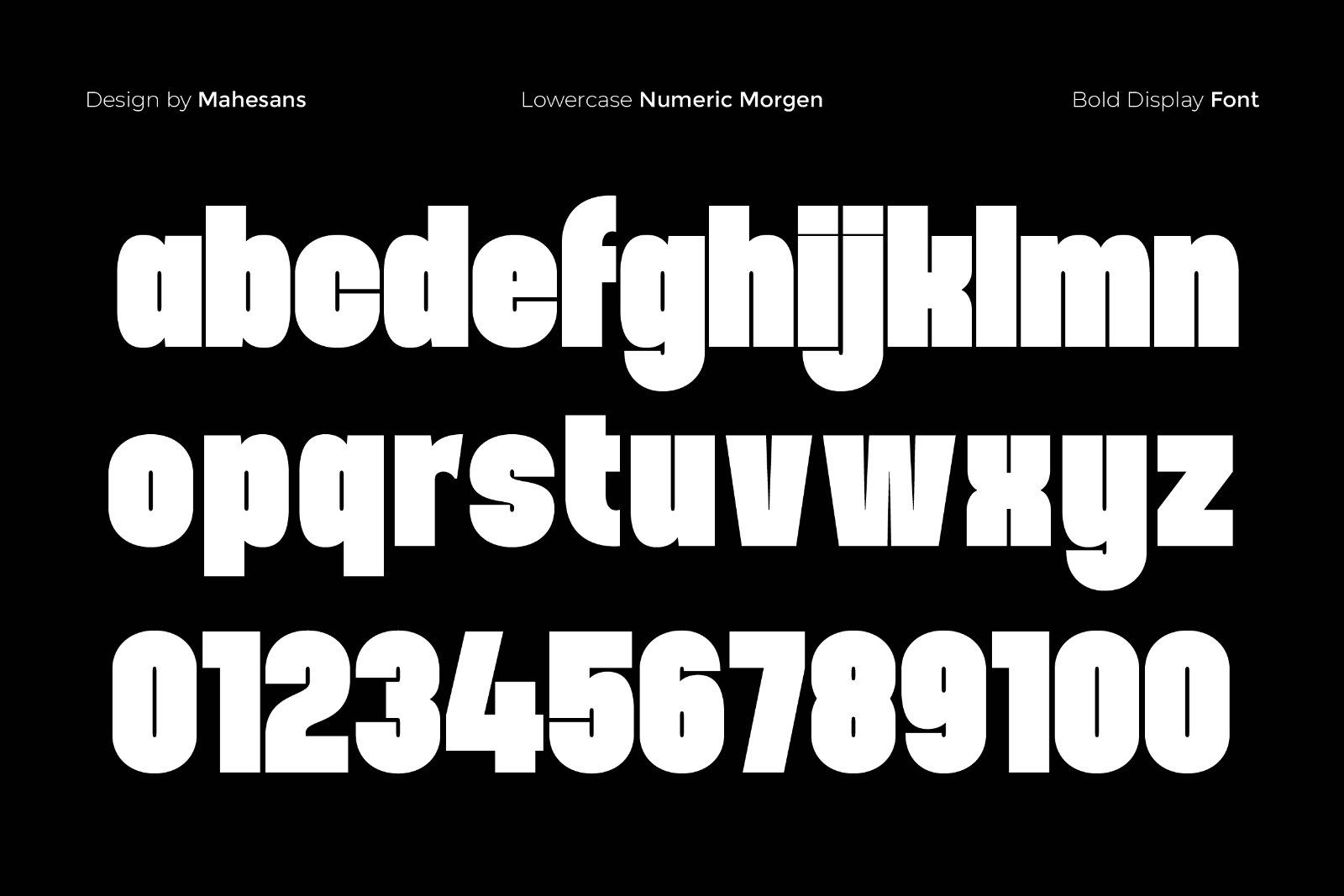 Morgen – Bold Condensed Display Font — image 9