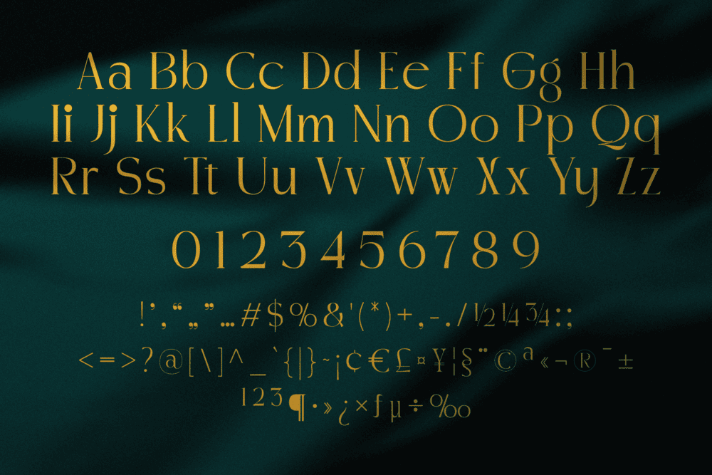 MADHIK BAGIMAR — Elegant Luxury Branding Font — image 17