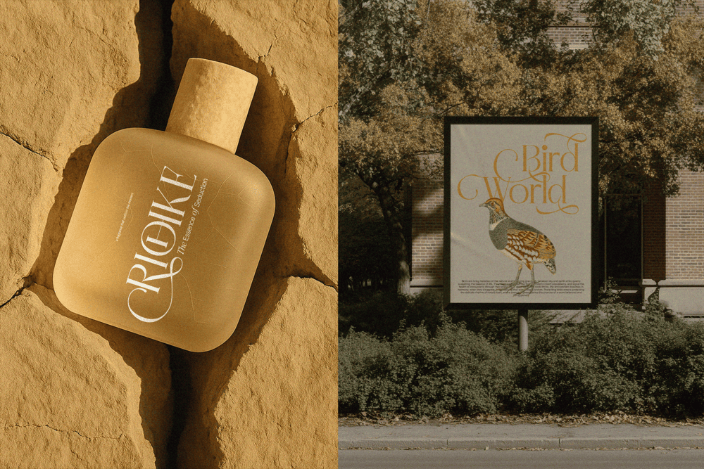 MADHIK BAGIMAR — Elegant Luxury Branding Font — image 2