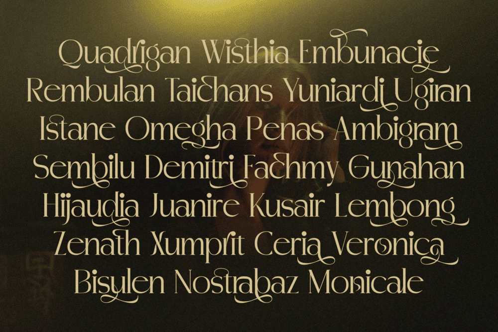 MADHIK BAGIMAR — Elegant Luxury Branding Font — image 4