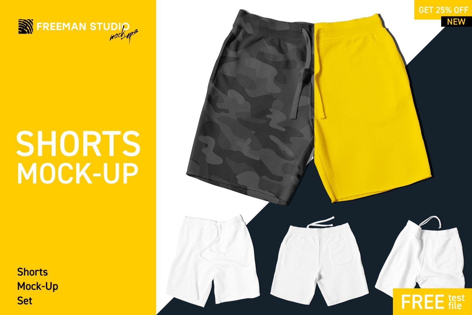 Shorts Mock-Up Set — image 1