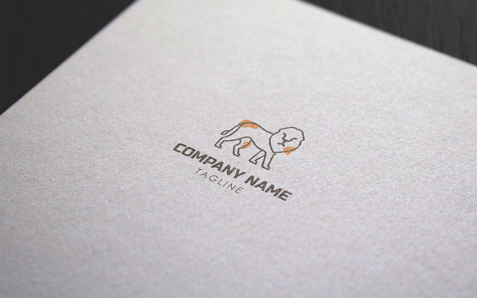 Minimal Lion Logo Template-09-22 — image 1