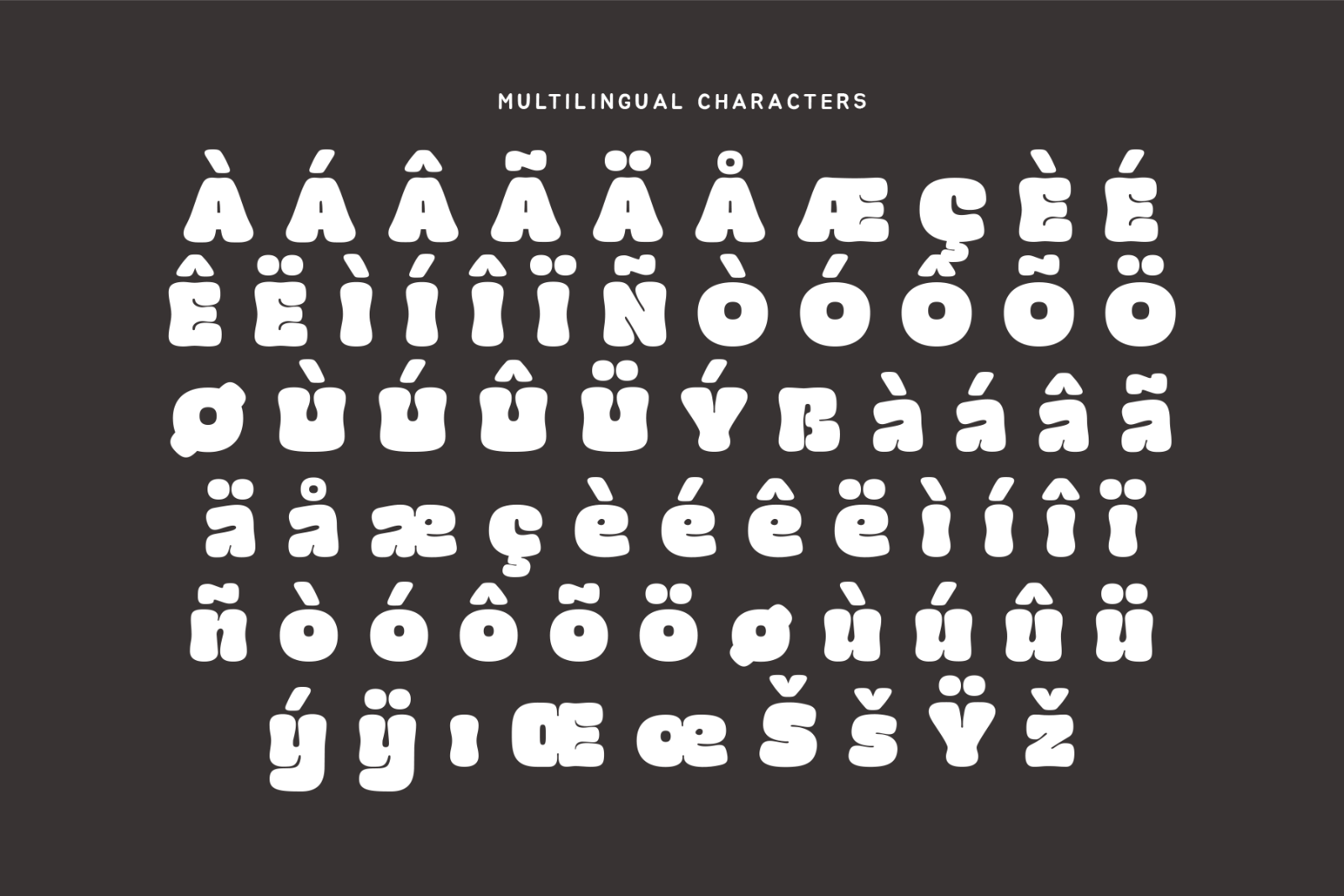 Mocha Mochi - Fat Fancy Display Font — image 5