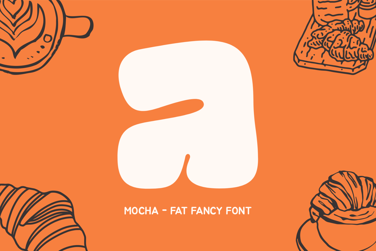 Mocha Mochi - Fat Fancy Display Font — image 9
