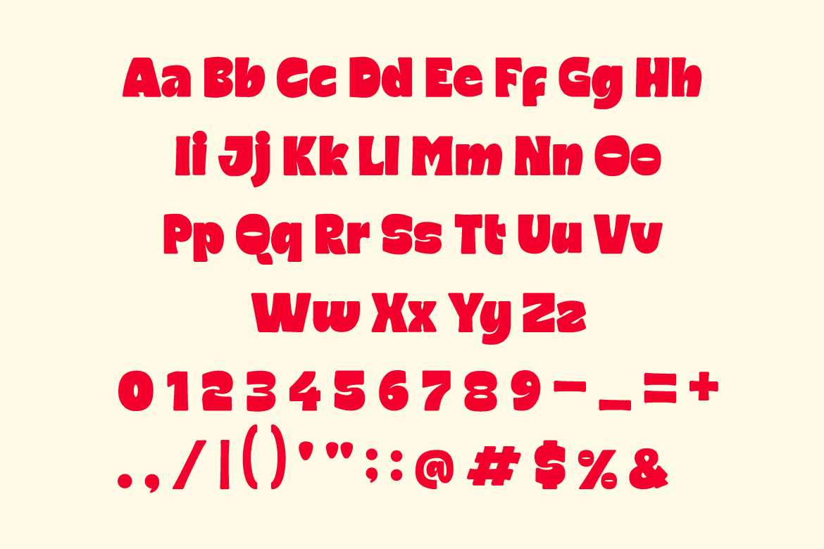 Mochilo Food Playful Font — image 6