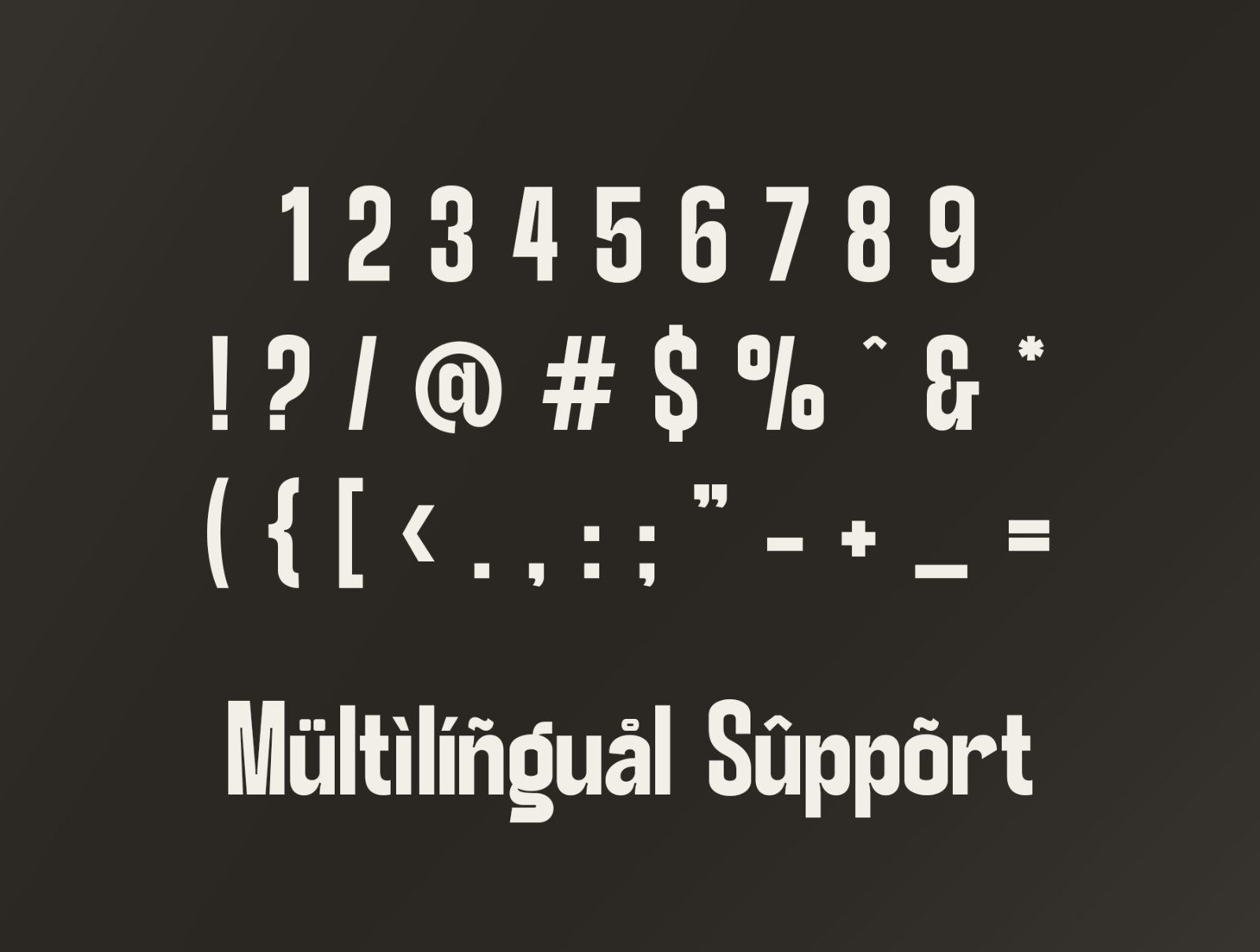 Forge Sans | Modern Bold Condensed Display — image 7
