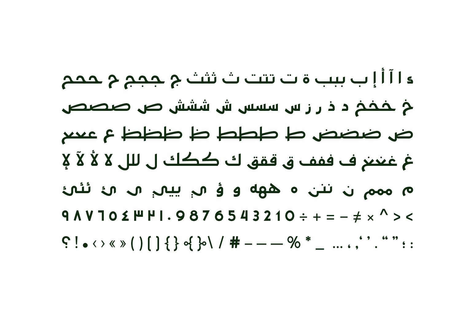 Moltaqa - Arabic Typeface — image 10