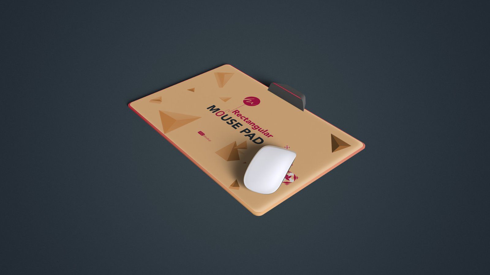Rectangular Mouse Pad Mockup – 5 PSDs — image 2