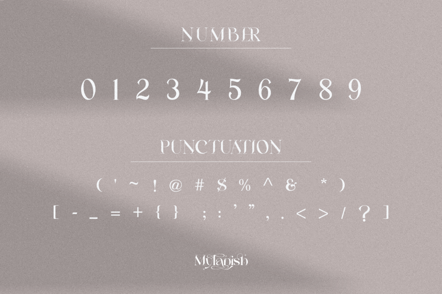 Mylanish _ unique modern typeface — image 11
