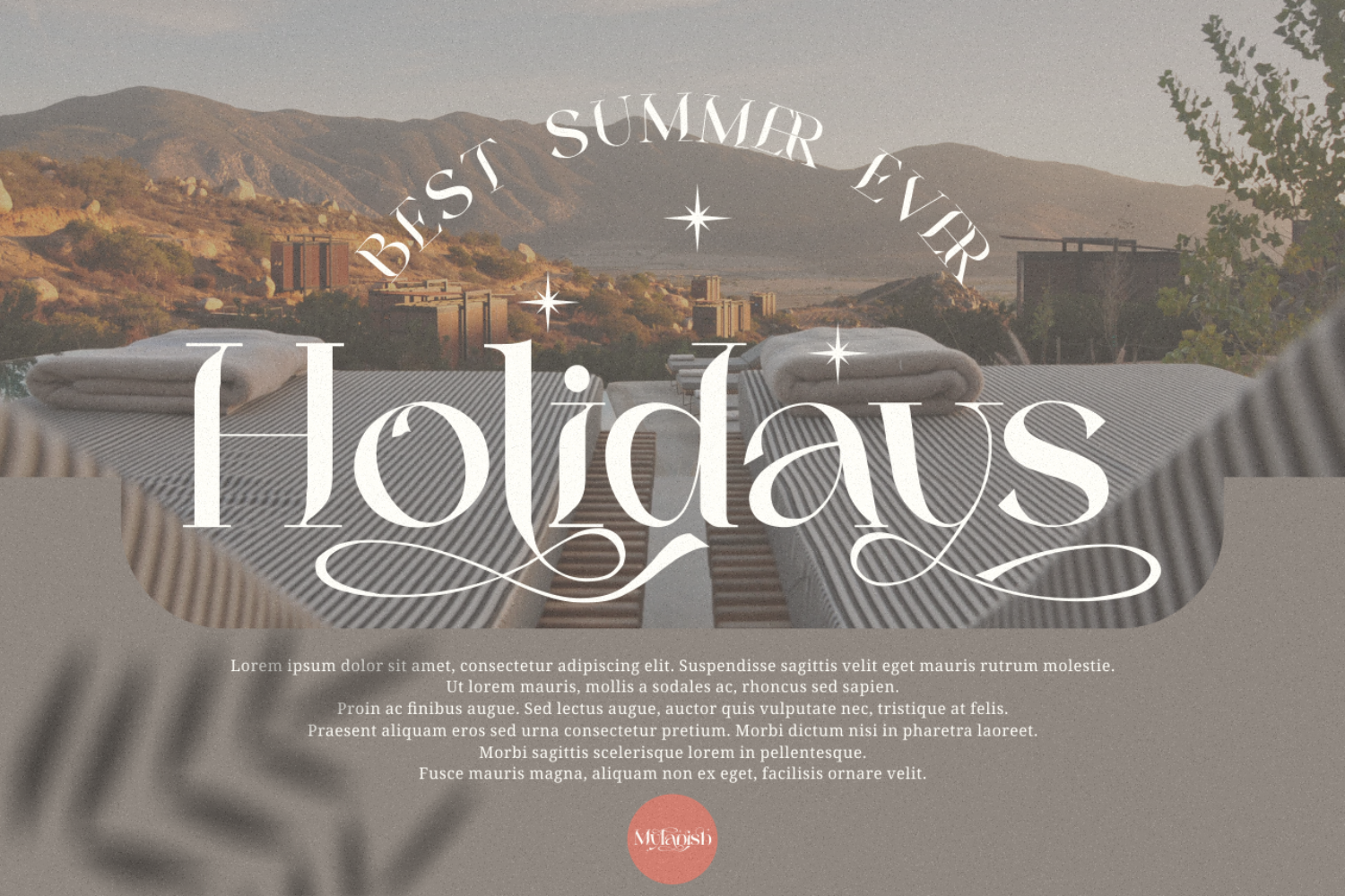 Mylanish _ unique modern typeface — image 3