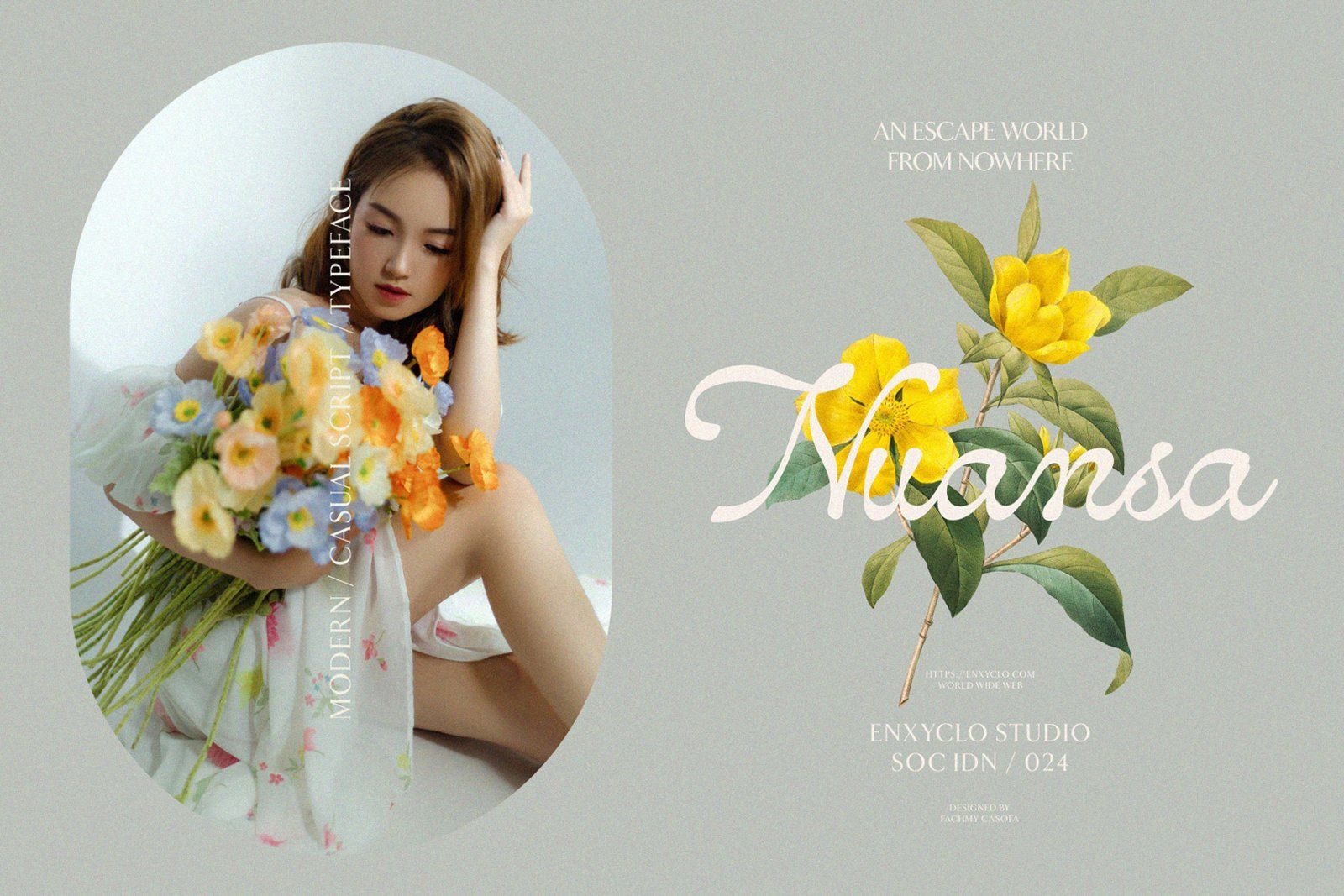 Amhiney — Elegant Script Calligraphy Font — image 2
