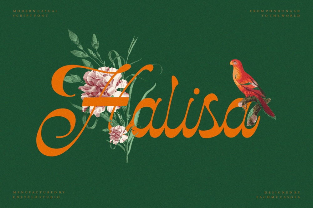 Kisgade — Elegant Script Calligraphy Font — image 11
