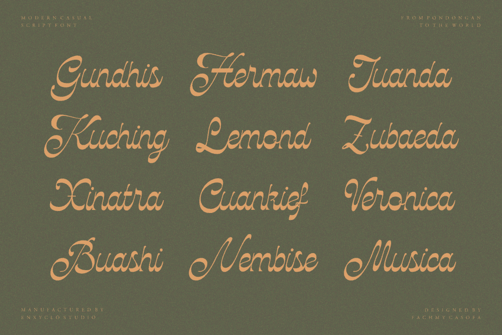 Kisgade — Elegant Script Calligraphy Font — image 14