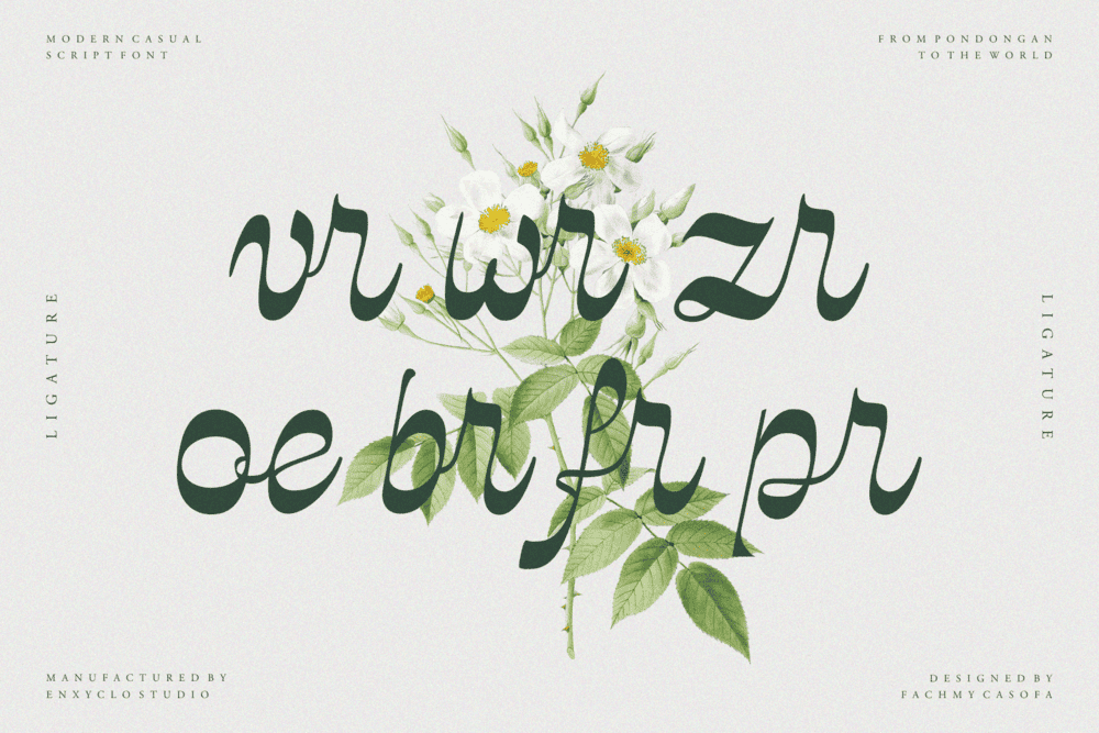 Kisgade — Elegant Script Calligraphy Font — image 19