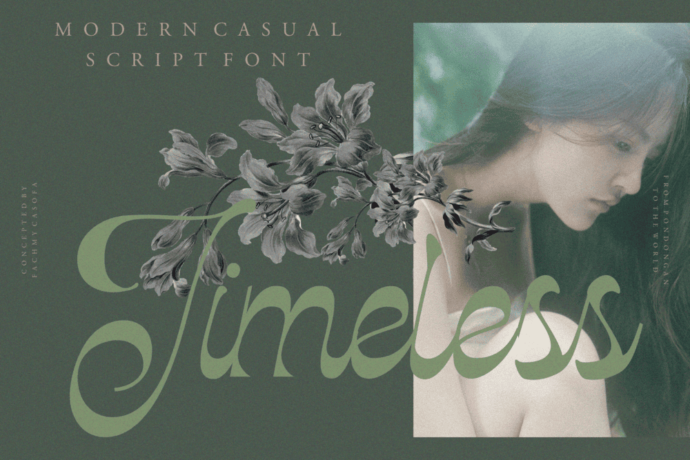 Kisgade — Elegant Script Calligraphy Font — image 6