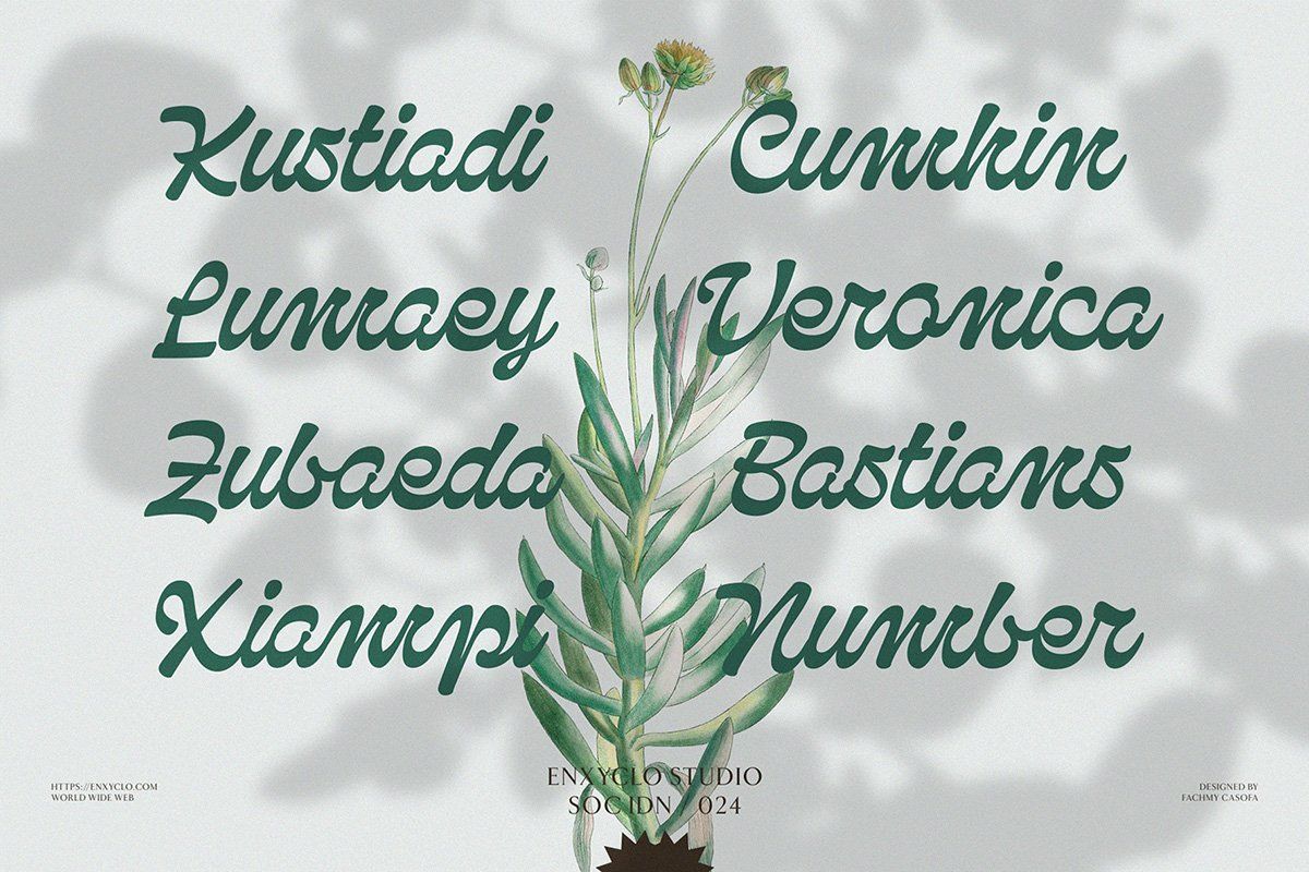 Qanproy Woldriug — Elegant Script Calligraphy Font — image 13