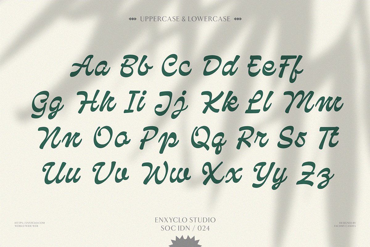 Qanproy Woldriug — Elegant Script Calligraphy Font — image 15