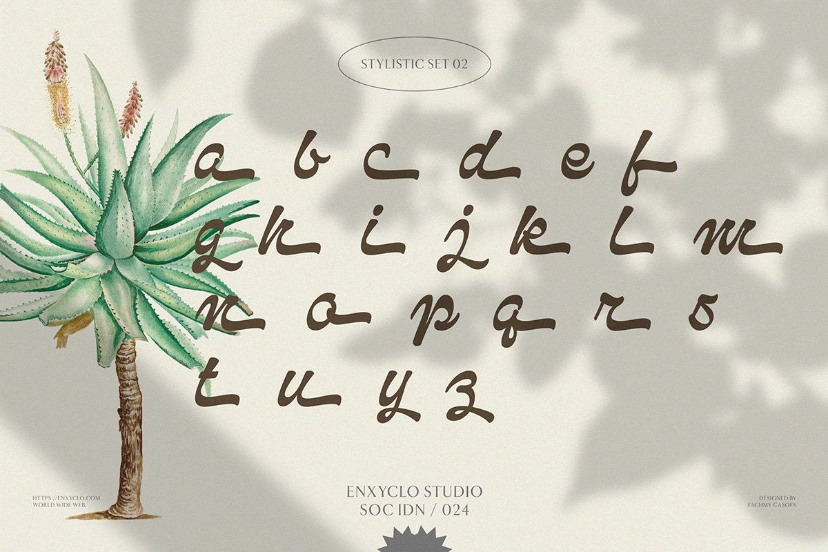 Qanproy Woldriug — Elegant Script Calligraphy Font — image 17