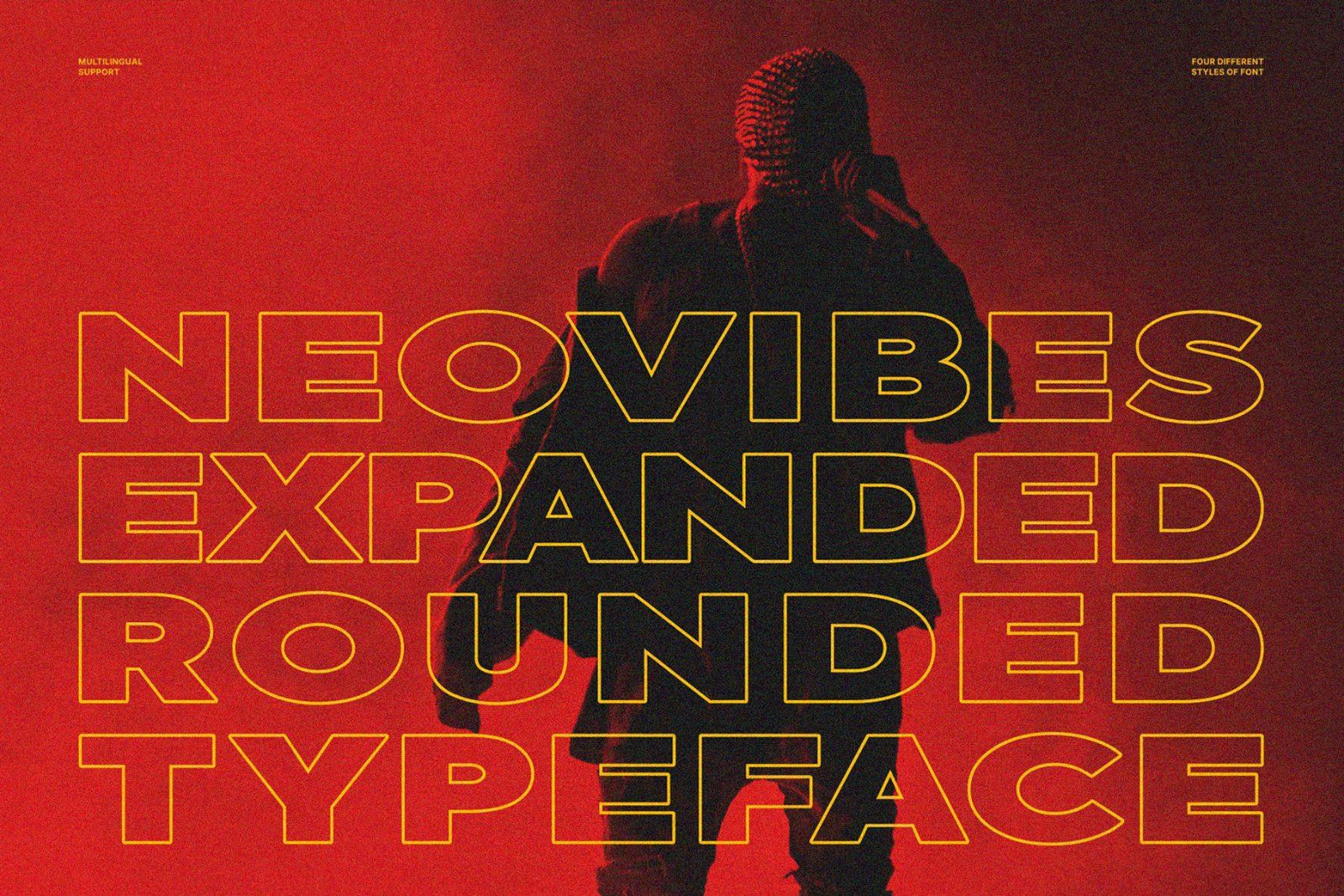 Neovibes - Bold Expanded Sans Font — image 3