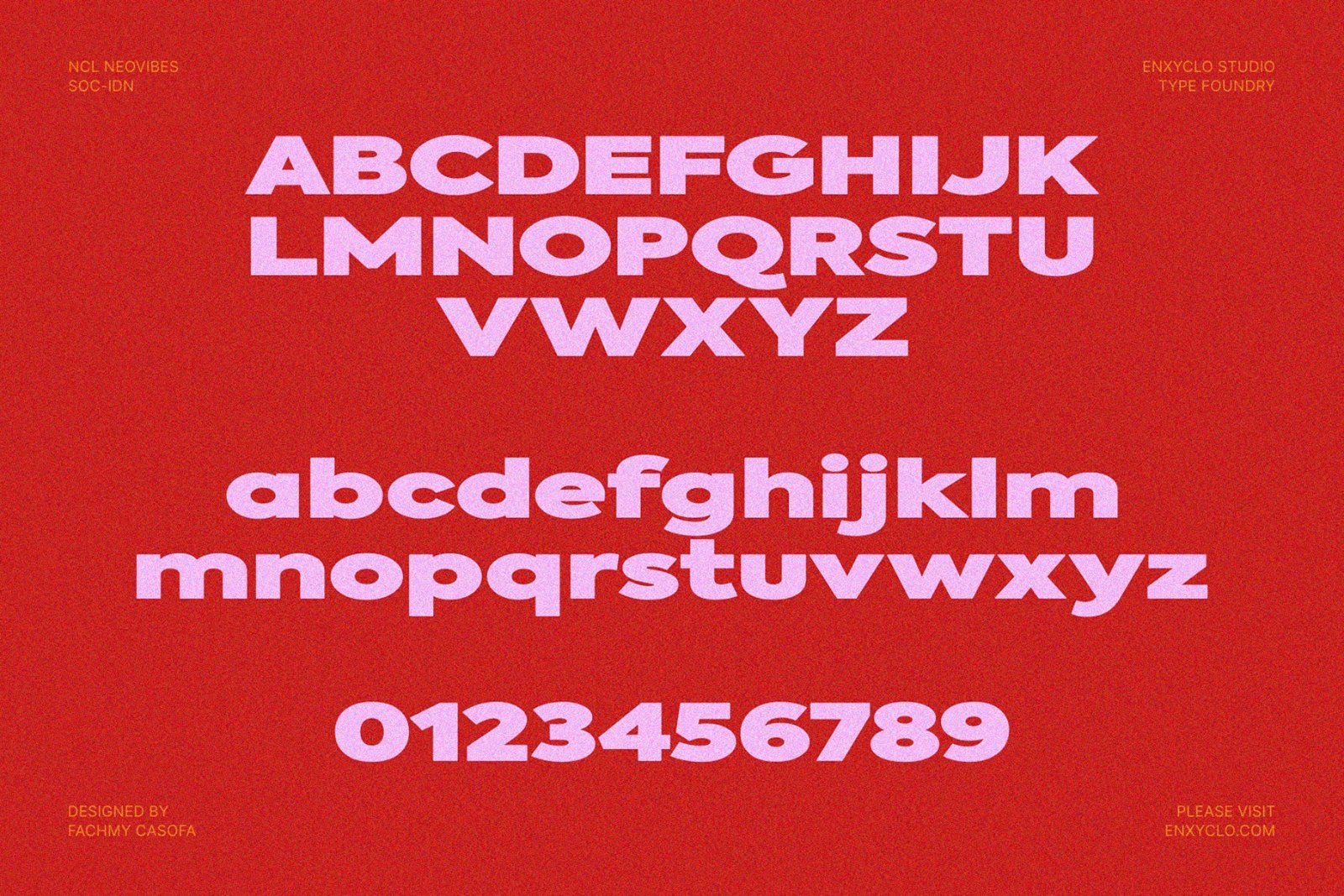 Neovibes - Bold Expanded Sans Font — image 7