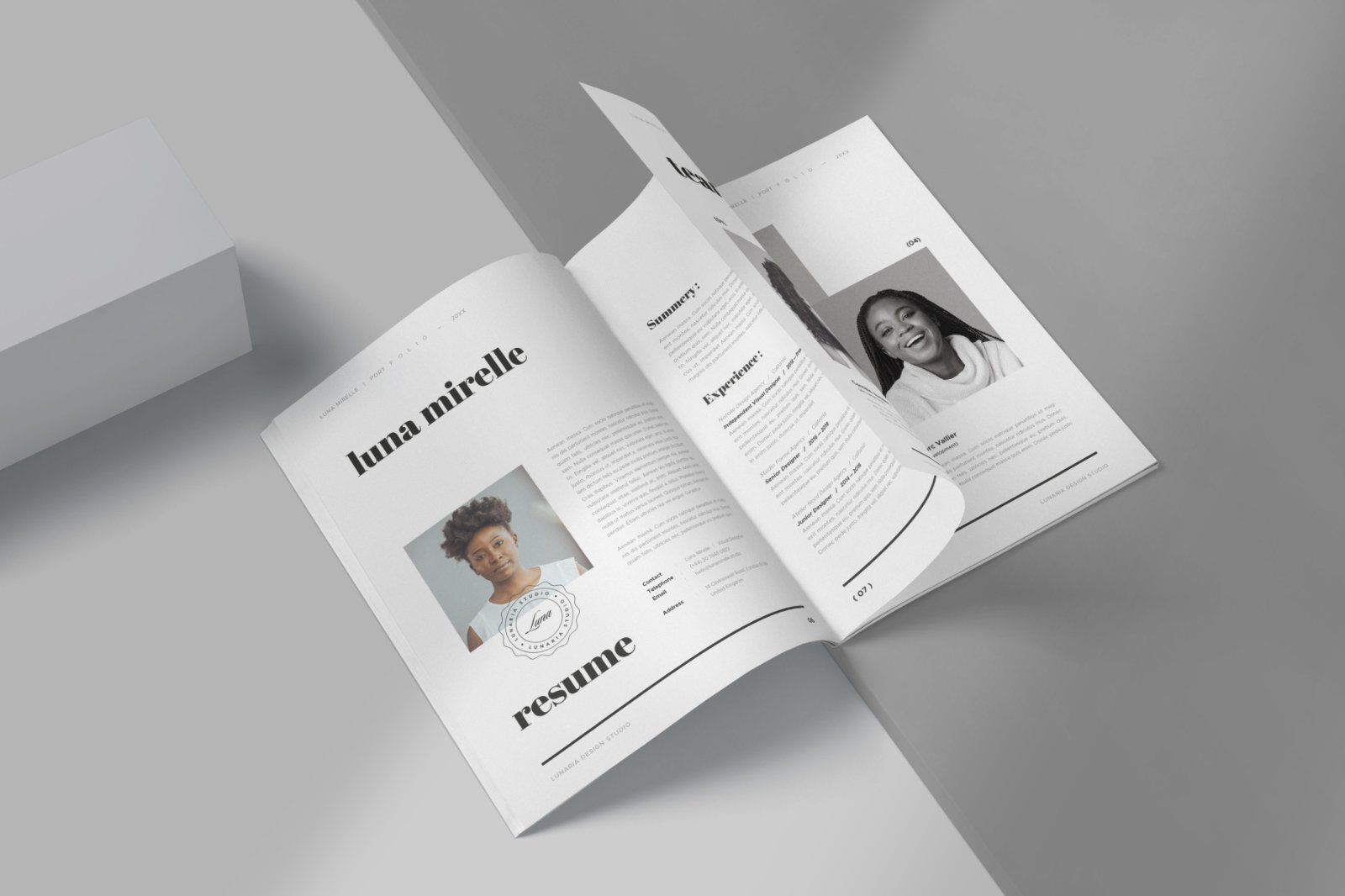 NOVARA – Minimal Editorial Portfolio — image 2