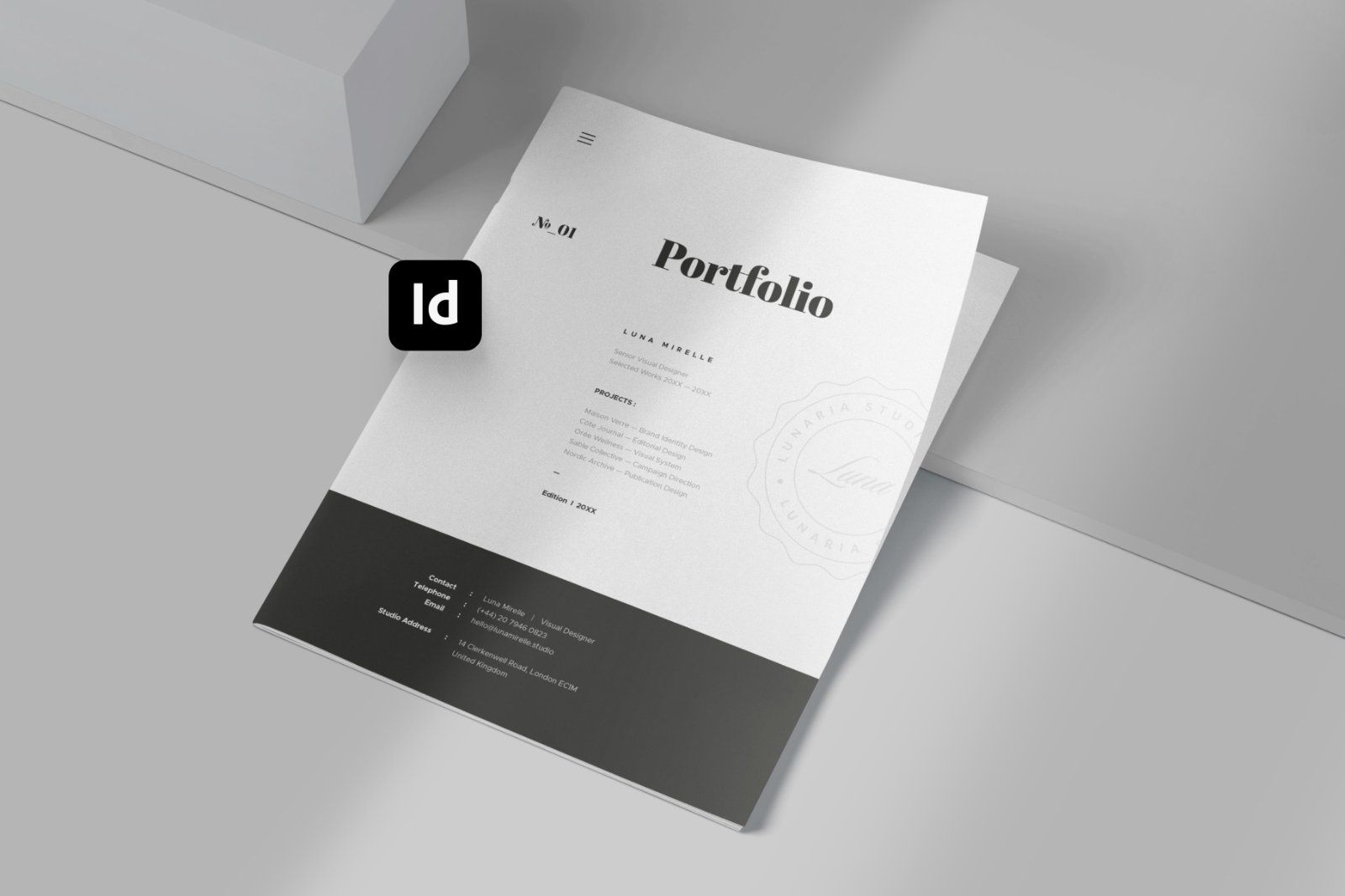 NOVARA – Minimal Editorial Portfolio — image 1