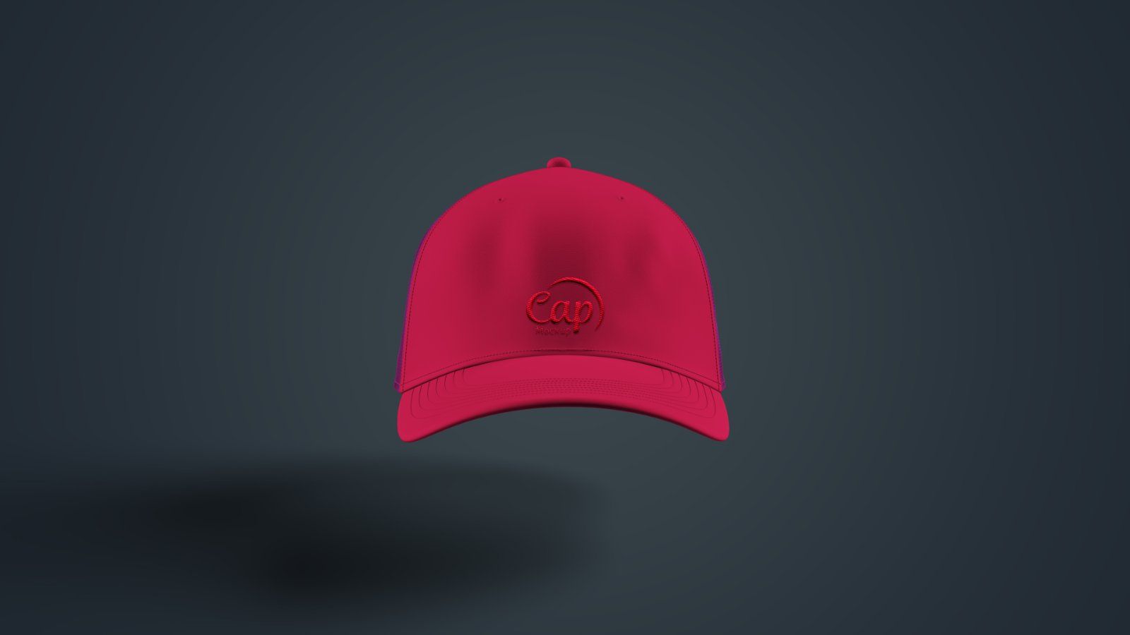 Trucker Cap Mockup – Mesh Snapback Hat, 7 PSD Files — image 4