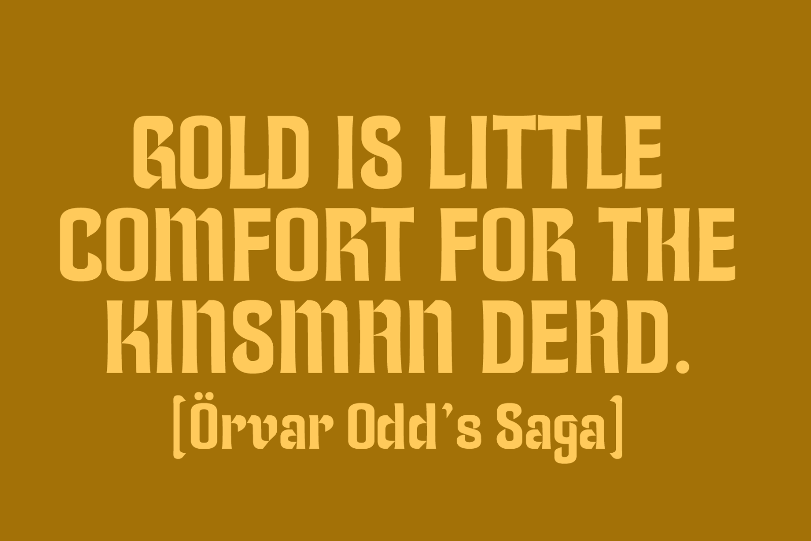 Sigrid: Semi-Gothic Stencil Font — image 2