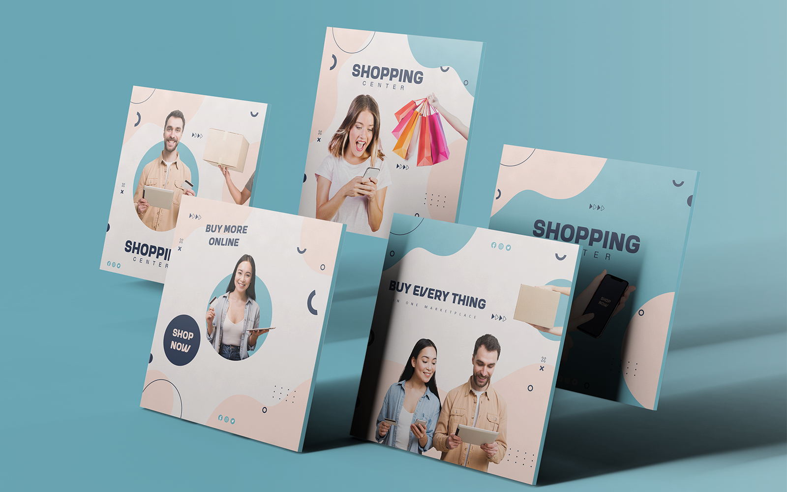 Online Shopping-Social Media Template-014-22 — image 2