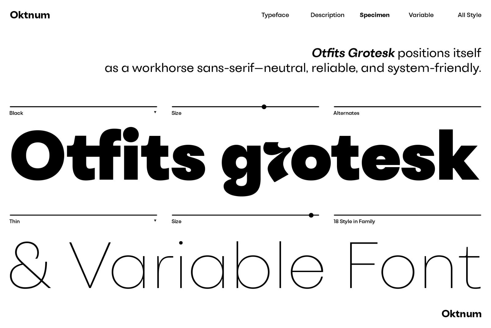 Otfits Grotesk Display — image 1