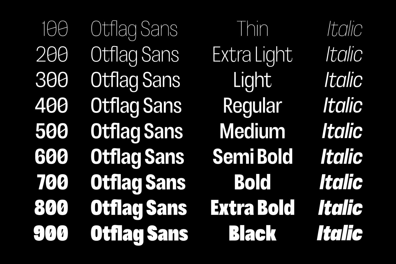 Otflag Sans Variable — image 17