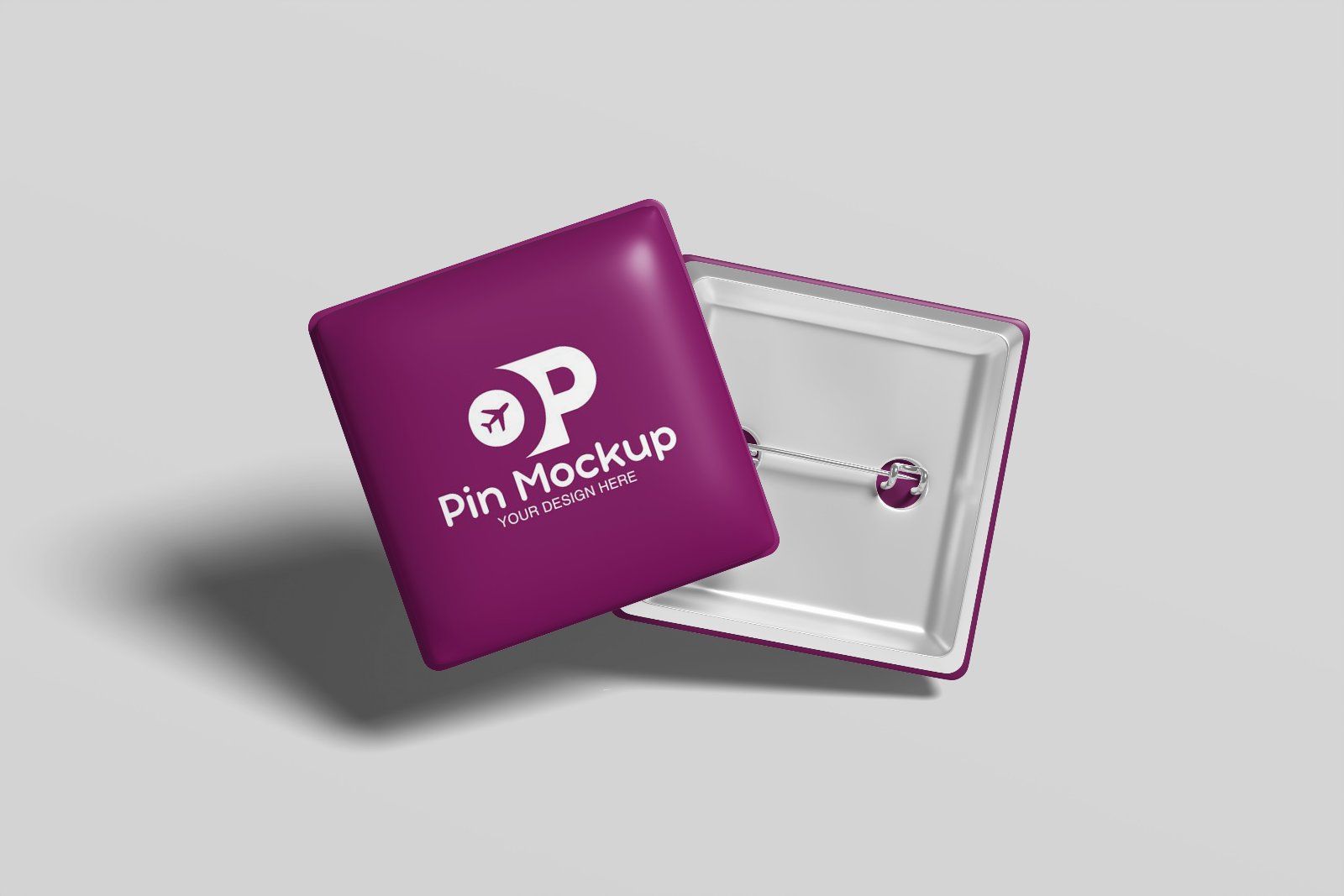 Pin Badge Mockup — image 2