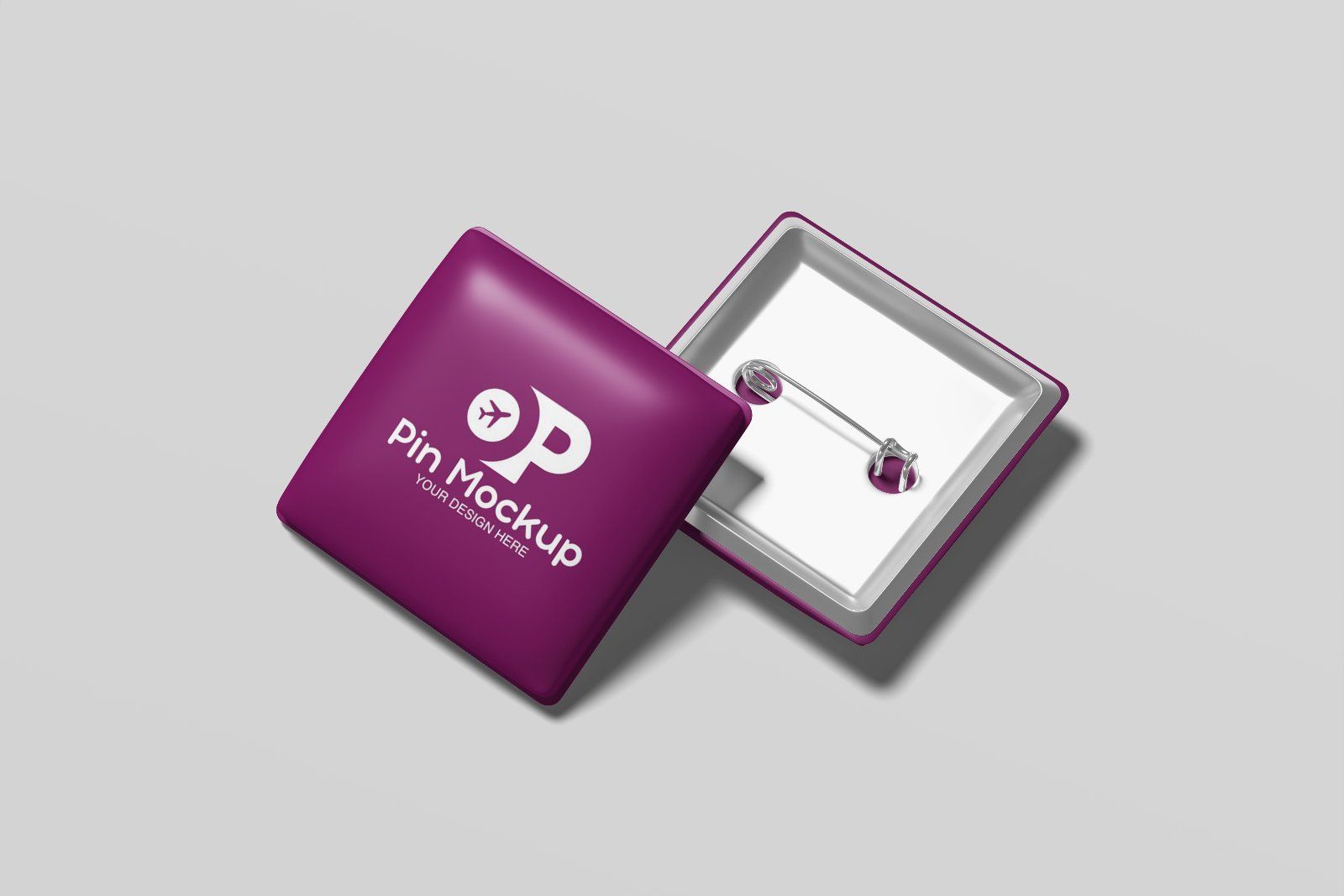 Pin Badge Mockup — image 3