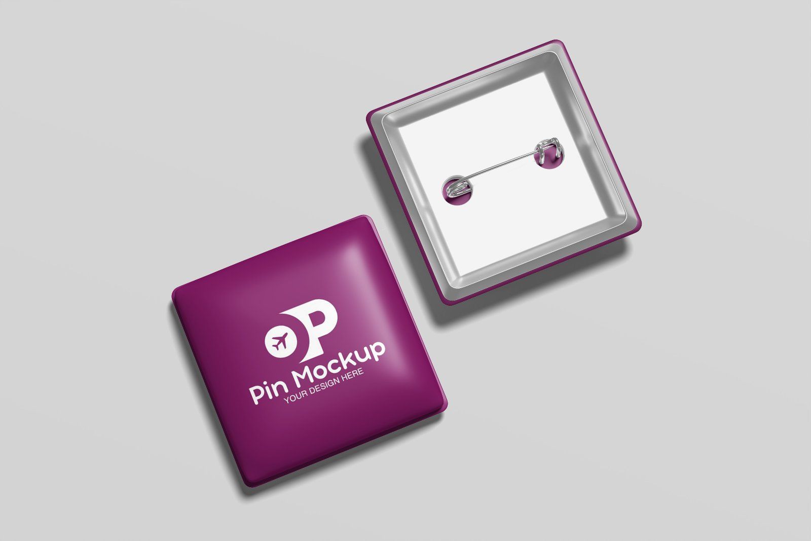 Pin Badge Mockup — image 4