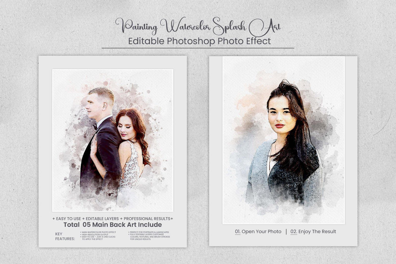 Painting Watercolor Splash Art — image 1